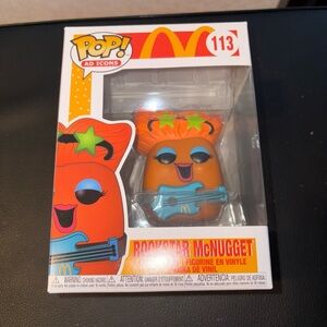 Funko Pop! ROCKSTAR MCNUGGET #113 Ad Icons McDonald's Vaulted